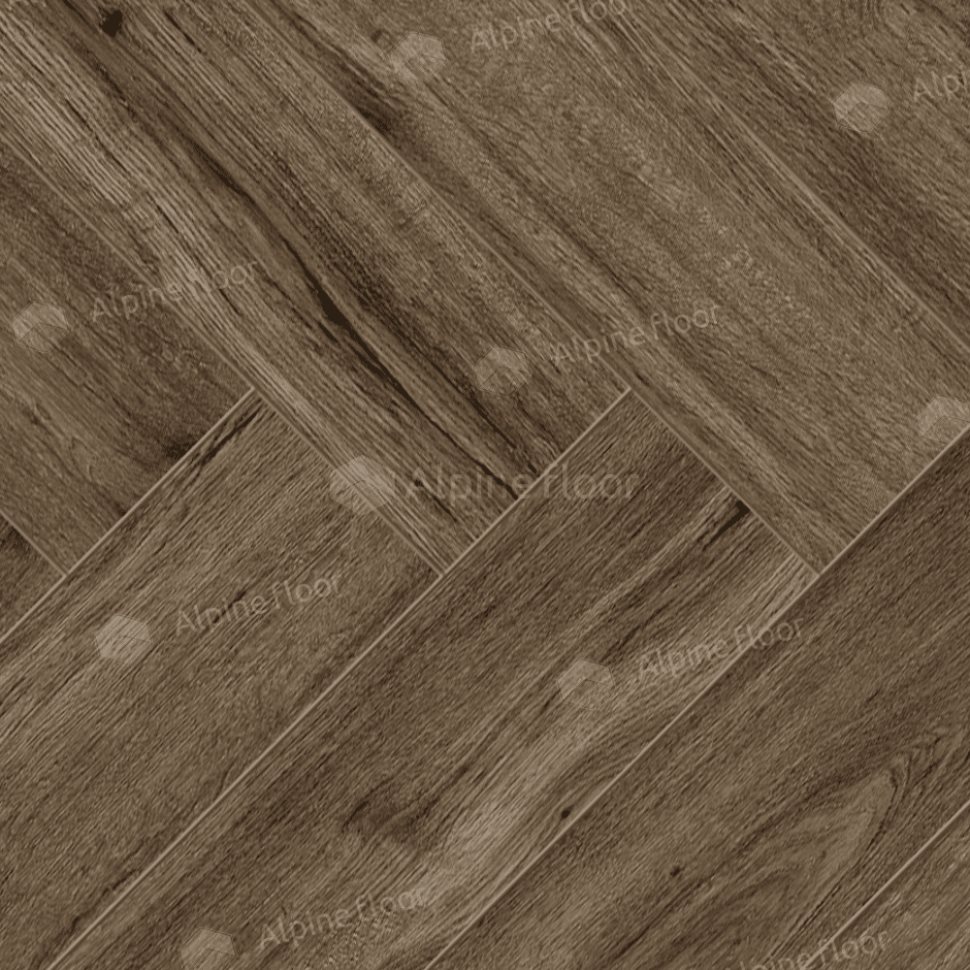 Ламинат "Alpine Floor" Herringbone 12 PRO Дуб Бордо (606*101*12 мм) — купить в Перми