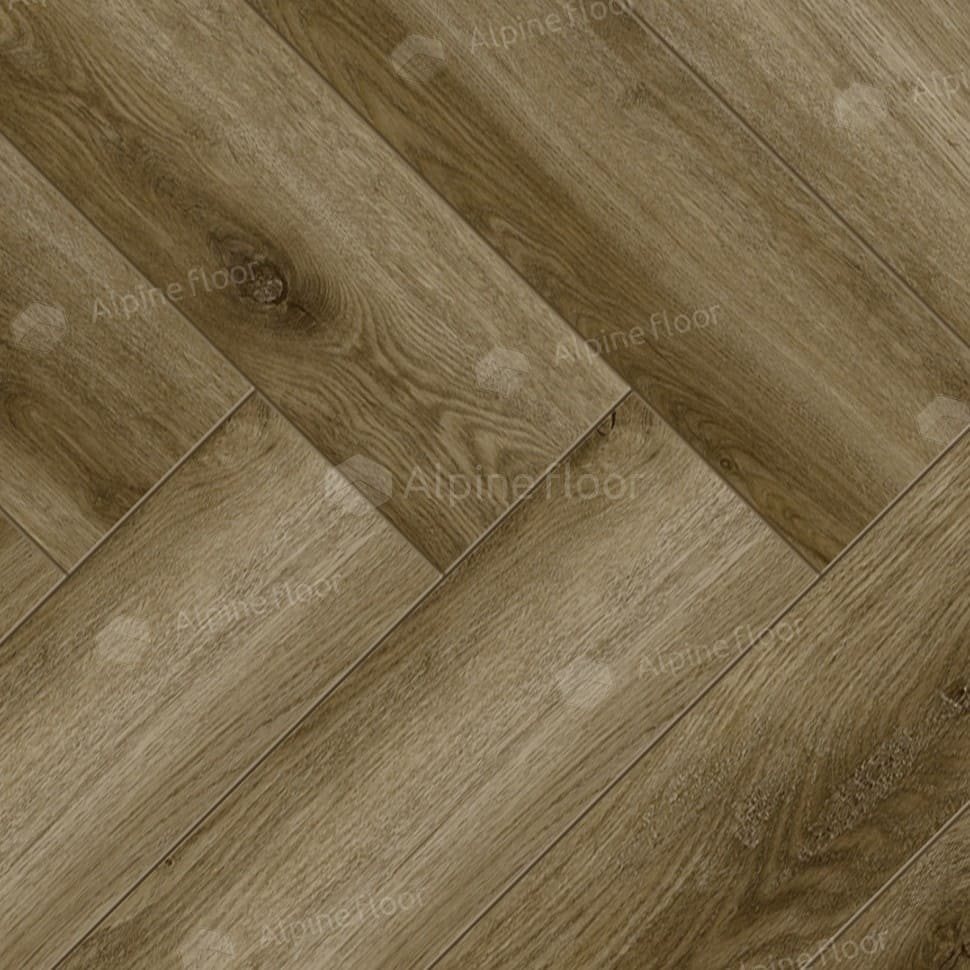Ламинат "Alpine Floor" Herringbone Дуб Марсель (606*101*8 мм) — купить в Перми