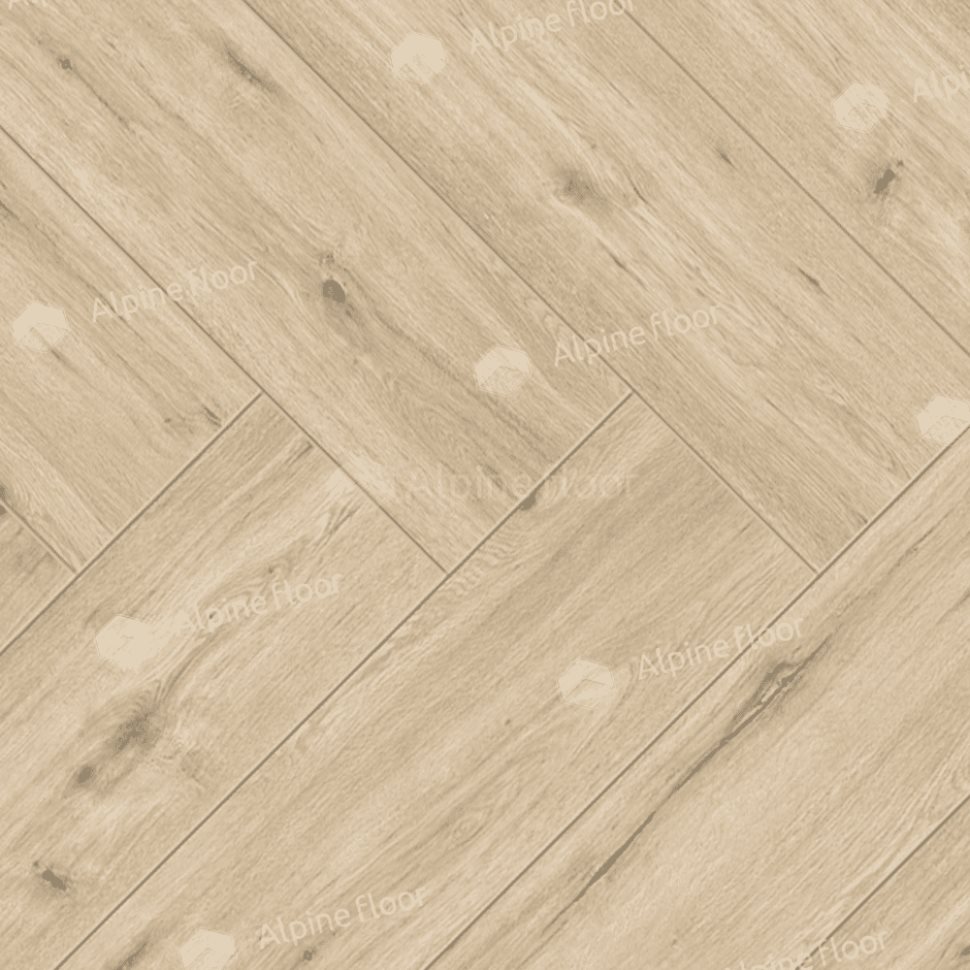 Ламинат "Alpine Floor" Herringbone 12 PRO Дуб Лион (606*101*12 мм) — купить в Перми
