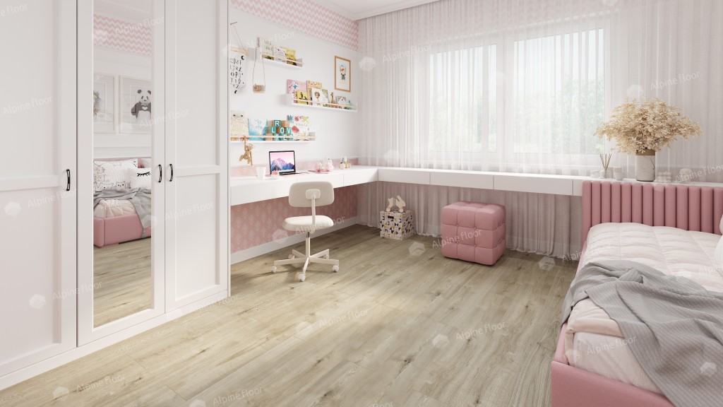 Ламинат "Alpine Floor" Дуб Амстердам (1285*192*8 мм) — купить в Перми