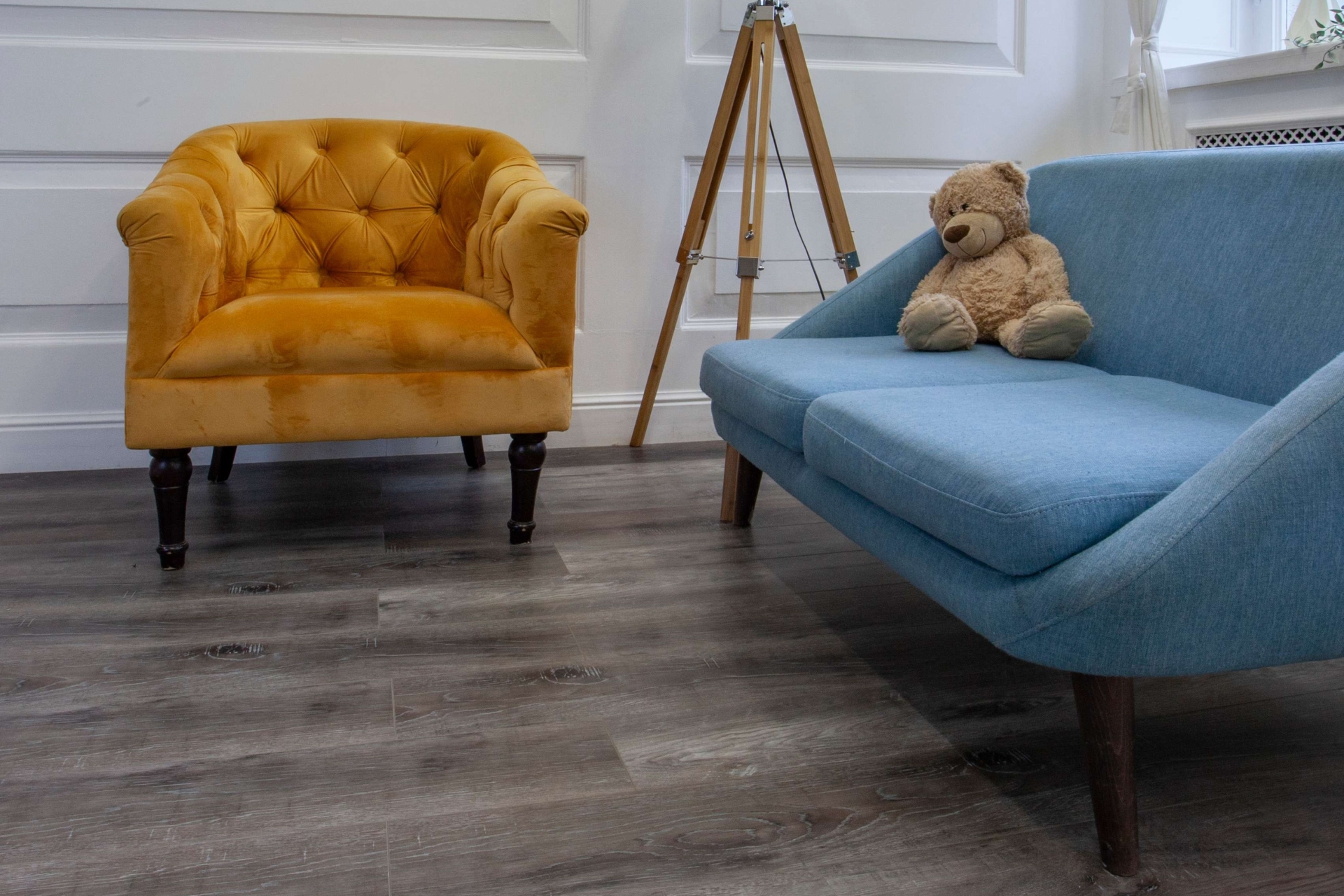 SPC ламинат «Damy Floor» Дуб Рустикальный Черный (1220*180*4 мм) — купить в Перми