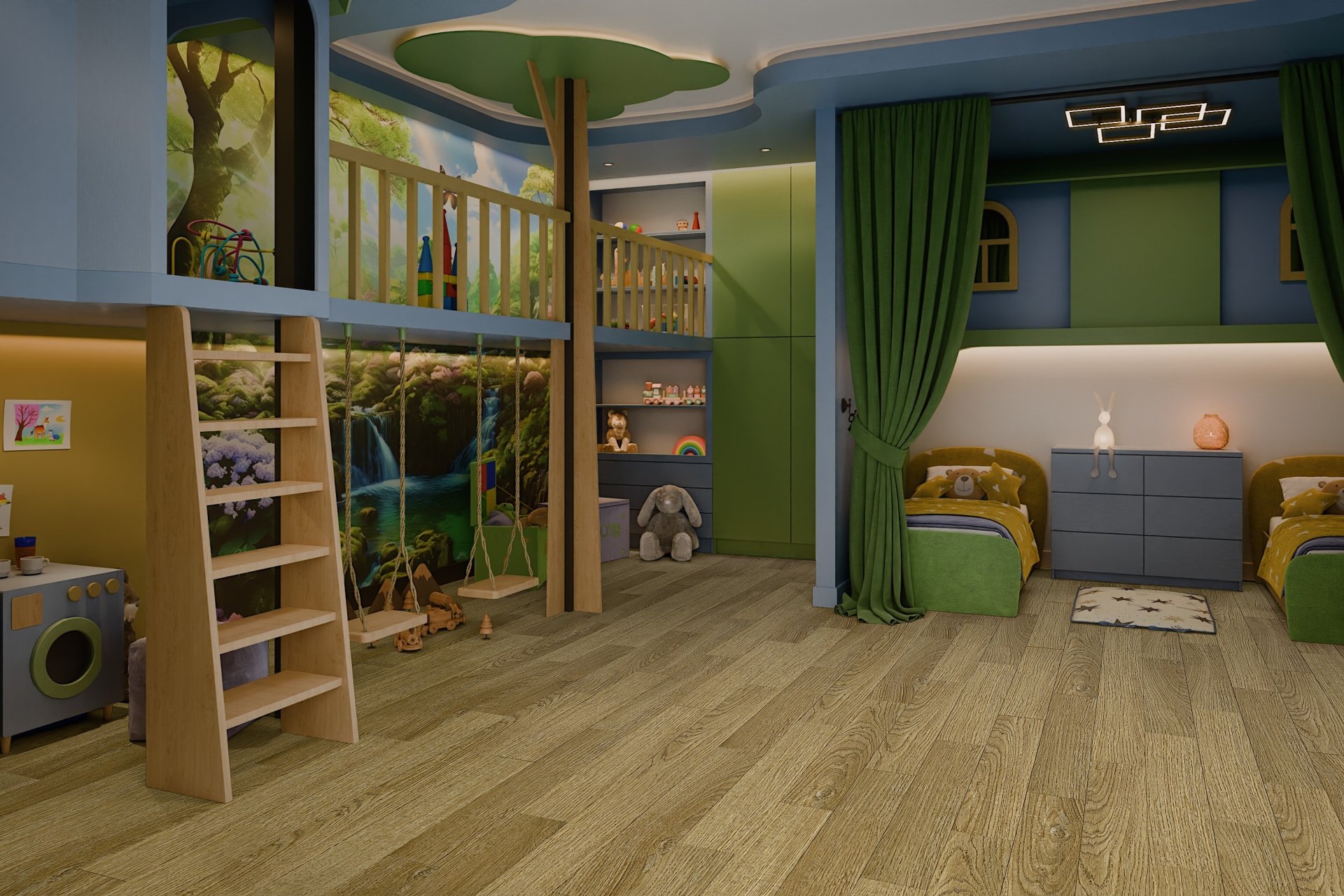 SPC ламинат «Damy Floor» Дуб Золотой (1220*180*4 мм) — купить в Перми