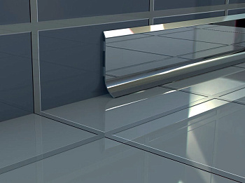 Плинтус L-образный PLR 40 EP 250 глянцевый — фото и характеристики