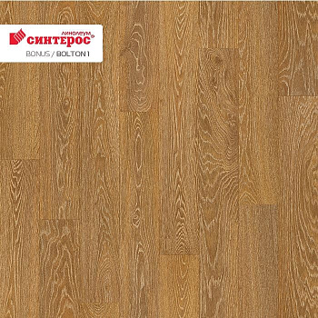 Линолеум усиленный бытовой "Синтерос" Bonus Bolton 1 (3м) — фото и характеристики