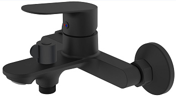 Смеситель Shore Black для ванны, кор/изл, без аксессуаров SHR54B