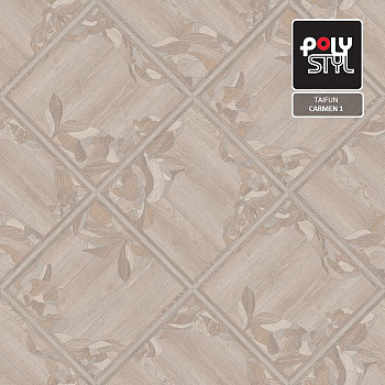Линолеум бытовой "Polystyl" Taifun Carmen 1 (3м) — фото и характеристики